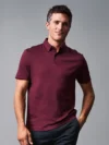 Smart-L Men's Casual Short Sleeve Polo Shirt