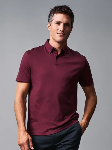 Smart-L Men's Casual Short Sleeve Polo Shirt