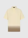 Men's polo shirt with short sleeves and collar