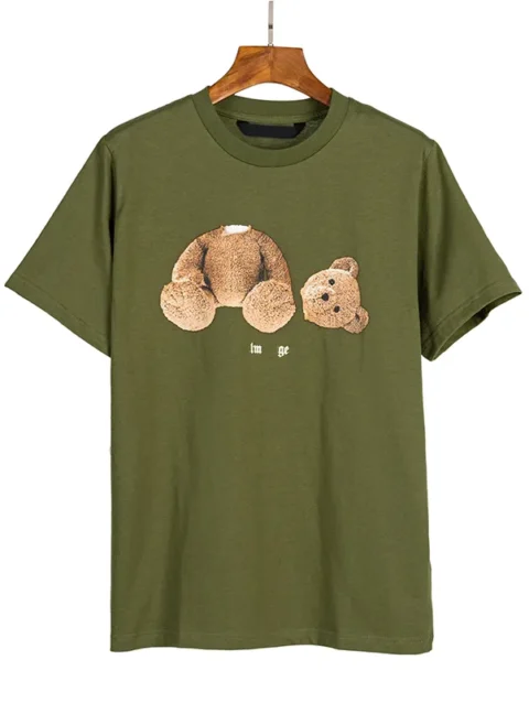 Minimal Beast – Tede Single Unisex Olive Green T-Shirt