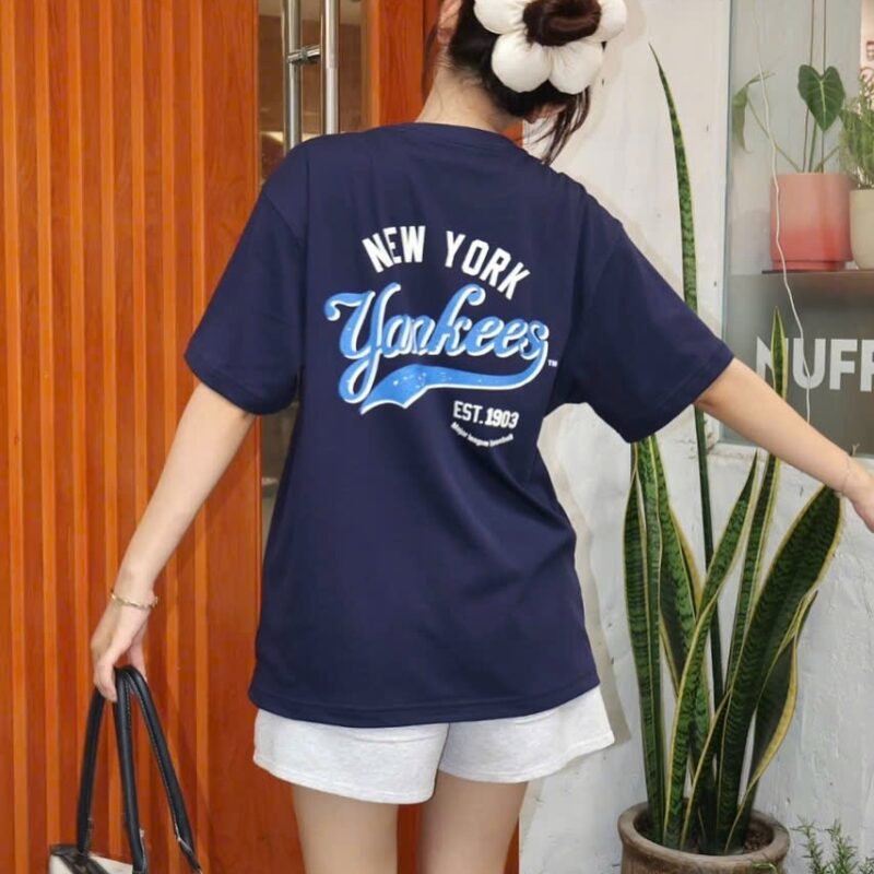 New York T-Shirt Printed Back Wide Form - Image 3