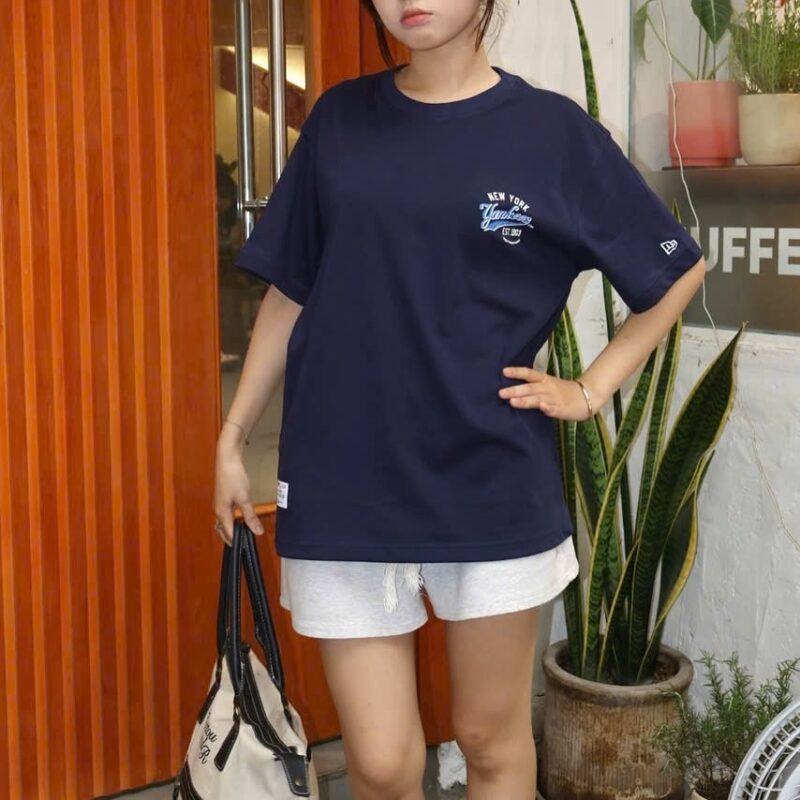 New York T-Shirt Printed Back Wide Form